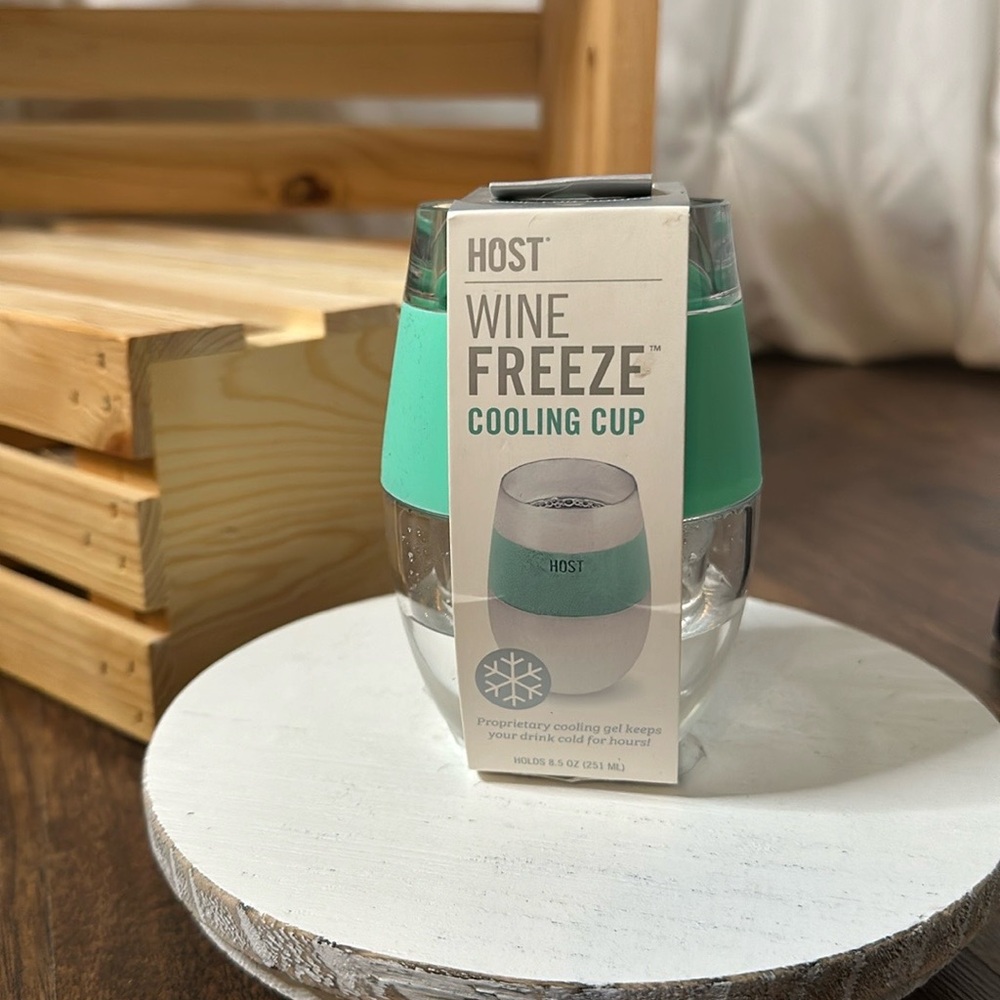 Wine Freeze Cup - teal